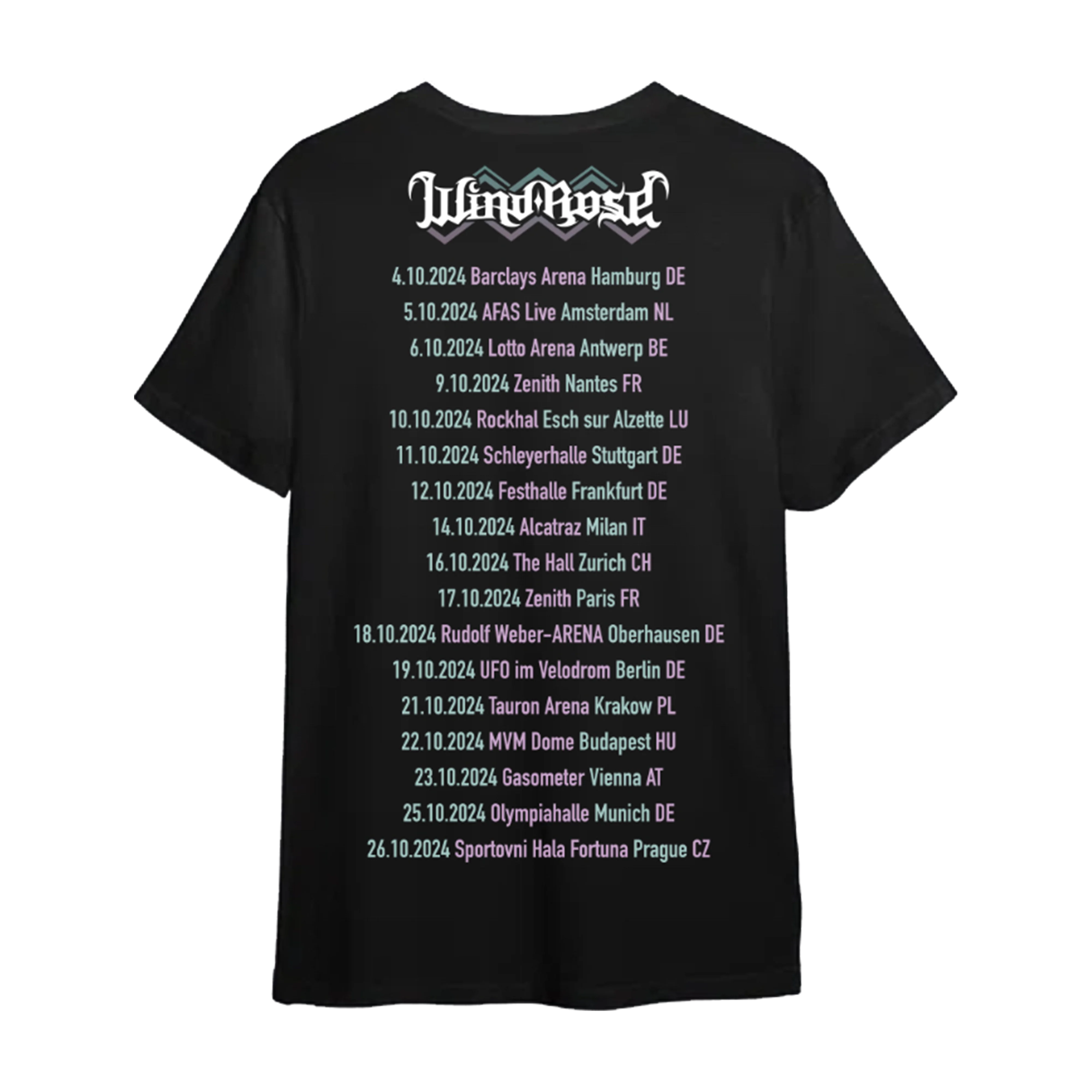 Dwarf Gate Tourshirt 2024 - T-Shirt - Image 2